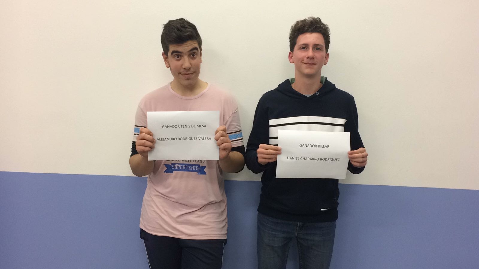 campeones ping pong y billar 2018