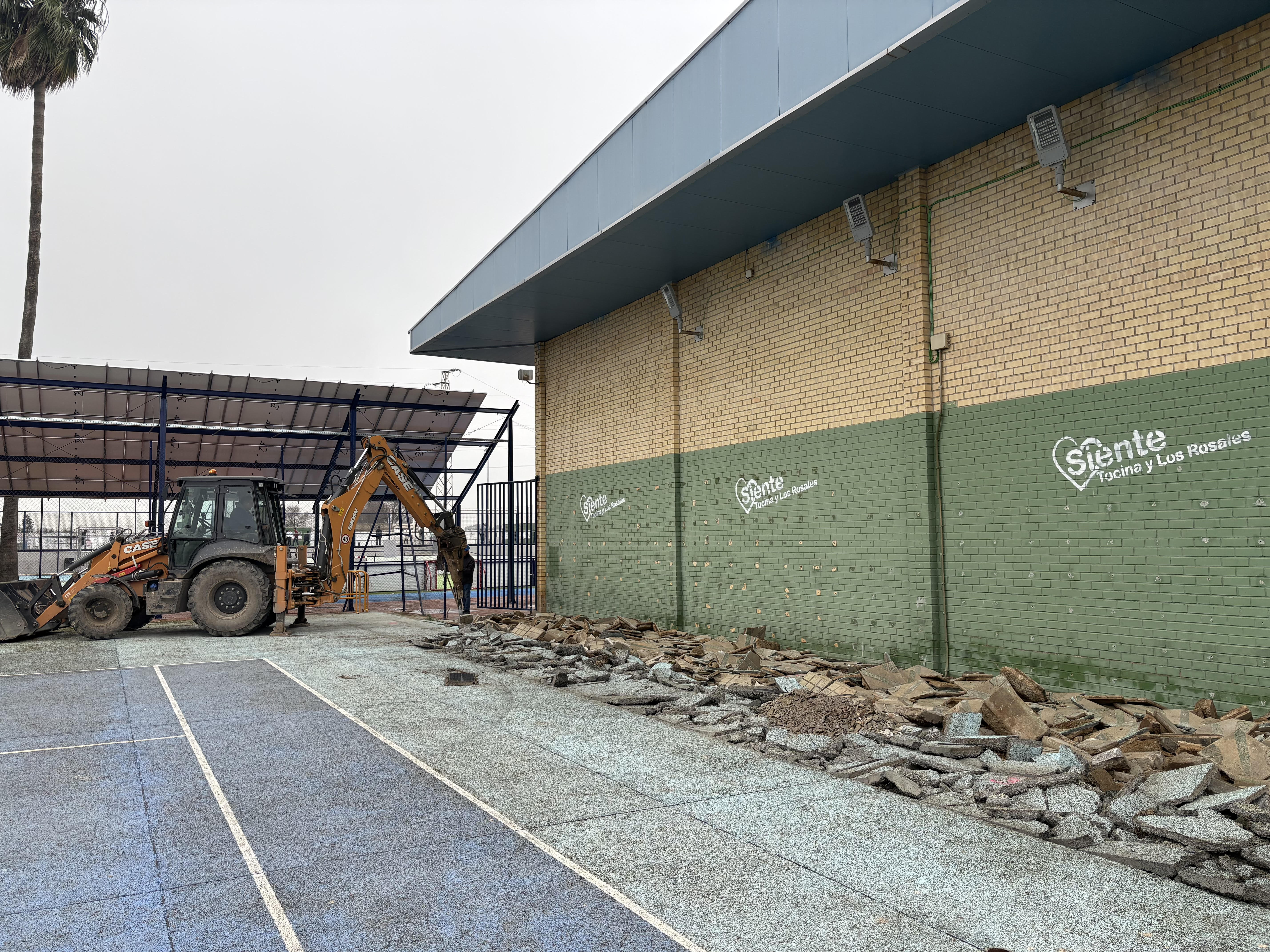 noticia vestuarios pabellón